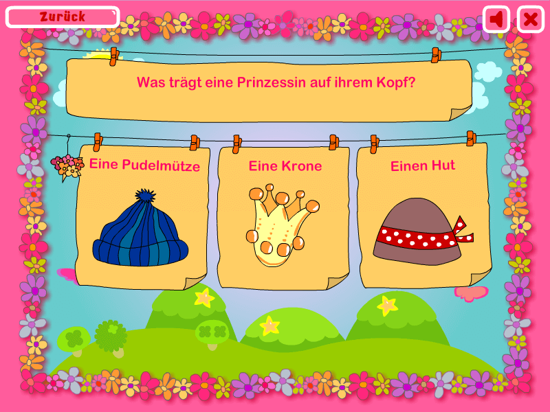 Spiel für Kinder - Bilderquiz