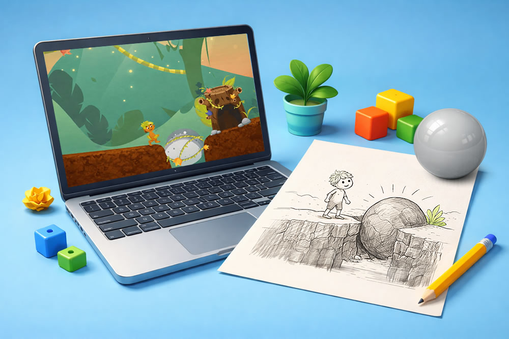 Entwicklung Ihrer Spielideen nach Ihren Vorgaben