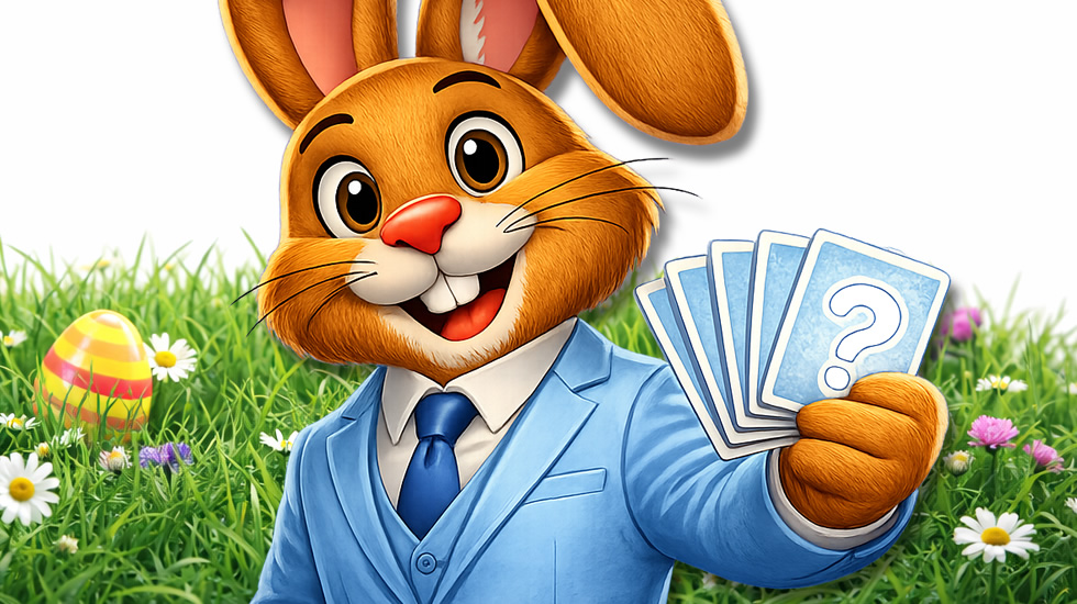 Responsives Online Quiz für Ostern